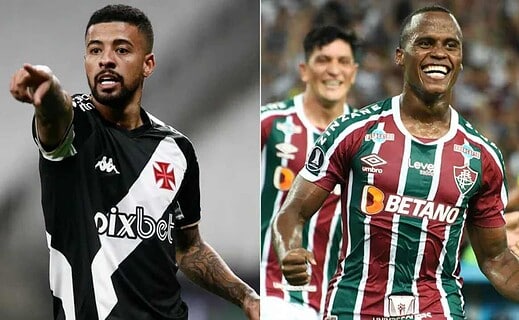 Paulinho e Jhon Arias