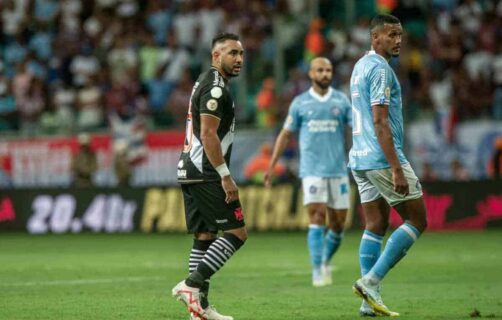 Payet em estreia pelo Vasco, contra o Bahia