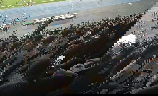 Pequeno Gui em Vasco x Fluminense no Estádio Nilton Santos