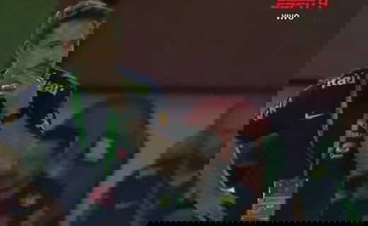 Ramon Menezes em Marrocos Sub-23 x Brasil Sub-23