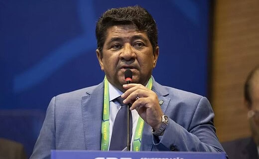 Ednaldo Rodrigues é o presidente da CBF
