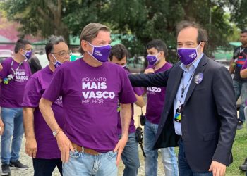 Jorge Salgado e Carlos Osório, da Mais Vasco