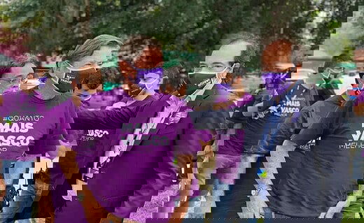 Jorge Salgado e Carlos Osório, da Mais Vasco