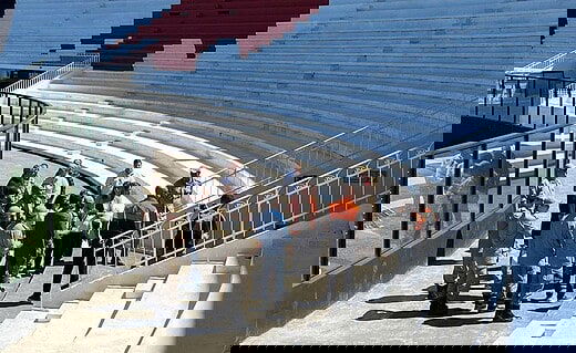 Vistoria do Corpo de Bombeiros e do Ministério Público em São Januário