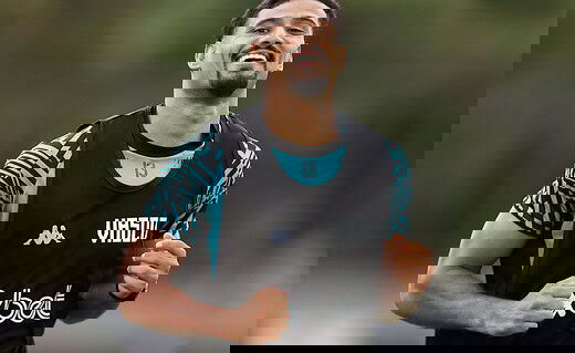 Gabriel Dias corre no CT Moacyr Barbosa