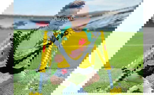 Gabriel Fontes é portador de hialinose sistêmica infantil