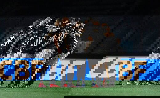 Jogadores do Vasco em São Januário