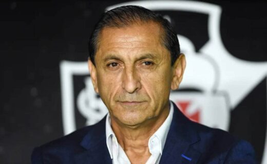 Ramón Díaz em jogo Vasco x São Paulo