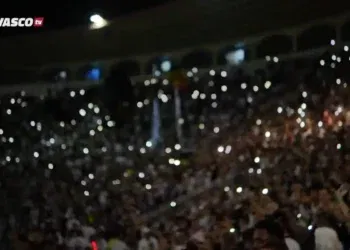 O que ocorreu no estádio em forma de manifestação da torcida