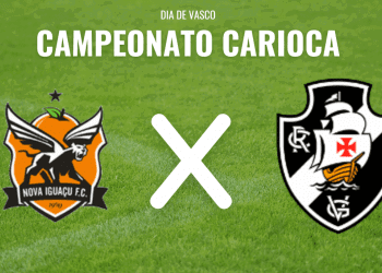 Vasco fará sua estreia no Campeonato Carioca contra o Nova Iguaçu neste sábado, às 16h30, em São Januário. A partida será transmitida pela TV Globo, Sportv e Premiere.