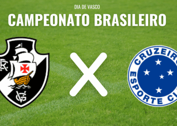Campeonato Brasileiro entre Vasco e Cruzeiro.