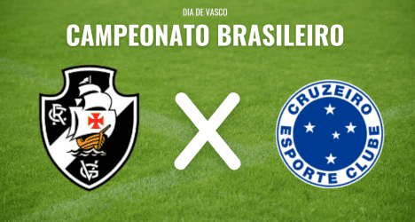 Campeonato Brasileiro entre Vasco e Cruzeiro.