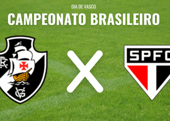 Campeonato Brasileiro Vasco x São Paulo.