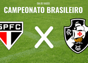 Intervalo no Brinco de Ouro; Vasco está em desvantagem de 1 a 0 contra o São Paulo