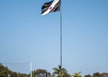 Vasco compartilha imagem do Centro de Treinamento Moacyr Barbosa: ‘Começando mais um dia de treino’