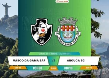 Vasco enfrenta Arouca e Resende em jogos válidos pela Taça Rio nas categorias Sub-09, Sub-10, Sub-11 e Sub-12 neste sábado.