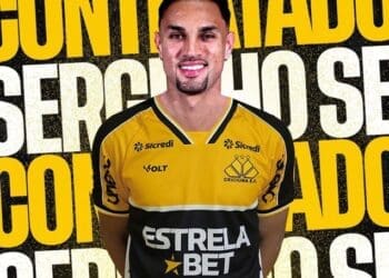 Serginho é cedido ao Criciúma até 2024 sem possibilidade de compra; jogador deverá voltar ao Vasco ao fim do empréstimo.