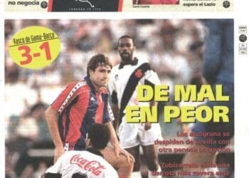 Vasco derrotava o Barcelona por 3 a 1 no Torneio Cidade de Sevilha há 32 anos