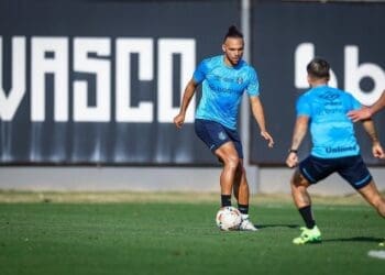 Grêmio realizou treino no CT Moacyr Barbosa nesta segunda-feira