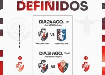 Jogo de estreia do Vasco na Taça Guanabara de Futebol 7 será contra o Atlético da Ilha neste sábado às 12h