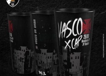 Confira o novo copo lançado no estádio de São Januário nesta segunda-feira