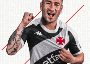Jean Meneses marca um gol: ‘Estou emocionado por vestir a camisa do Vasco e fazer parte desse time gigante’