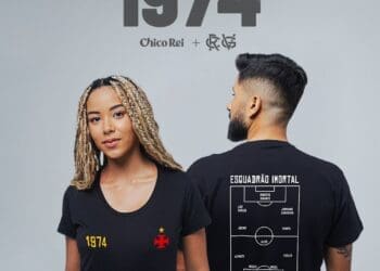 Vasco celebra meio século do 1º título nacional com nova camisa especial