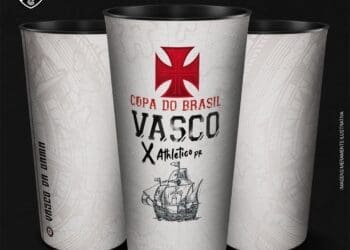 Confira o novo copo disponível em São Januário nesta quinta-feira!