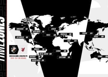 Vasco divulga horários da partida contra o Athletico-PR em diferentes fusos horários internacionais