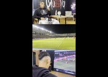 Puma Rodríguez analisa o vídeo do seu gol contra o Athletico-PR: veja!