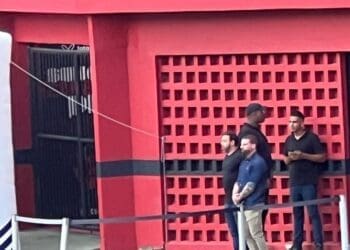 Pedrinho em destaque no Barradão! Confira a foto.