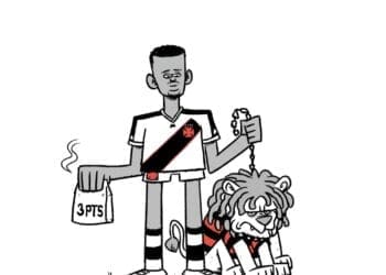 Vasco vence o Vitória: Confira a charge!