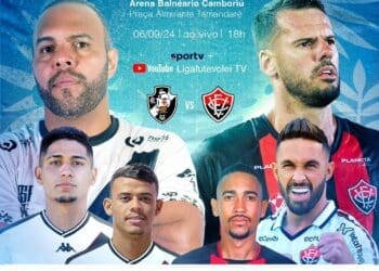 Futevôlei: Vasco encara o Vitória na 3ª rodada da Liga Nacional nesta sexta-feira às 18h em Balneário Camboriú