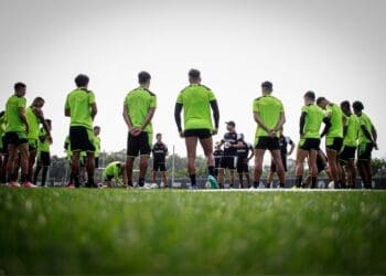 Elenco do Vasco volta aos treinos no CT Moacyr Barbosa nesta quinta-feira; confira a imagem