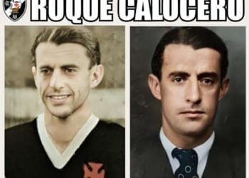 Há 117 anos, vinha ao mundo o meia argentino Roque Calocero, que conquistou o campeonato carioca em 1934 e 1936.