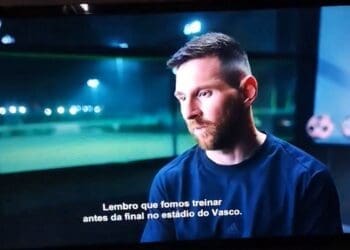 Messi recorda treinamento em São Januário antes da decisão da Copa do Mundo de 2014