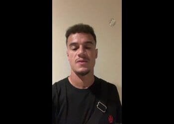 Philippe Coutinho envia mensagem para os torcedores do Vasco; assista ao vídeo