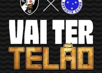 Centro Cultural Candinho contará com telão para os torcedores assistirem ao jogo Cruzeiro x Vasco no domingo.