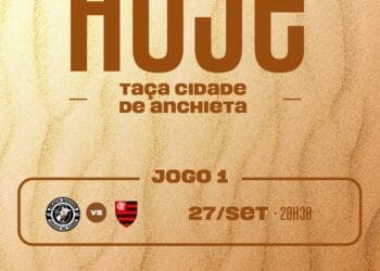 Beach Soccer: O Vasco dá início à Taça Cidade de Anchieta nesta sexta-feira, às 20h30, enfrentando o Flamengo.