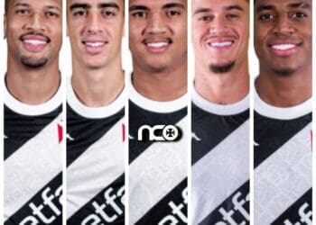 Com cinco alterações na equipe titular, veja a escalação do Vasco para a partida contra o Cruzeiro.