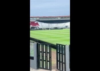 Veja a condição do gramado de São Januário para o confronto entre Vasco e Juventude.