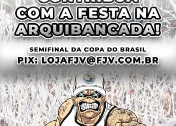 Força Jovem organiza celebração para Vasco x Atlético-MG, partida de volta das semifinais da Copa do Brasil