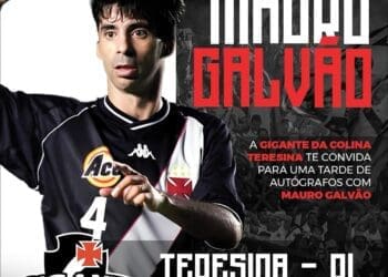 Mauro Galvão estará na Gigante da Colina em Teresina neste sábado às 14h.