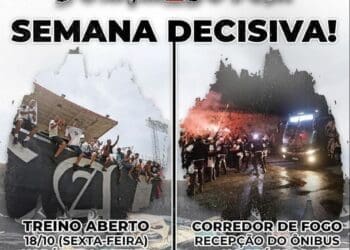 Força Jovem anuncia treino aberto em São Januário na próxima sexta-feira