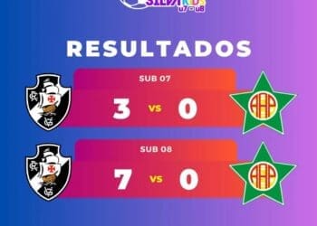 Vasco conquista vitória sobre a Portuguesa na Taça Edilson Silva Kids para as categorias Sub-07 e Sub-08
