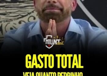 Desde que assumiu a gestão do Vasco, Pedrinho investiu aproximadamente R$ 110 milhões, levando em consideração apenas as aquisições de jogadores e os salários da equipe de futebol.