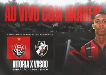 Sub-23: Acompanhe Vitória x Vasco pelo Campeonato Brasileiro de Aspirantes