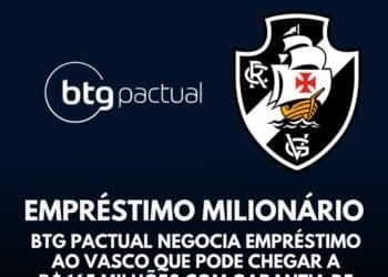 Foco do Vasco no empréstimo com o BTG será a quitação de dívidas e o investimento no CT Moacyr Barbosa