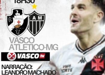 Leandro Machado fará a narração do jogo entre Vasco e Atlético-MG na VascoTV.