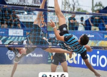Futevôlei: Vasco é derrotado pelo Grêmio por 2 a 1 na 6ª rodada da Liga Nacional